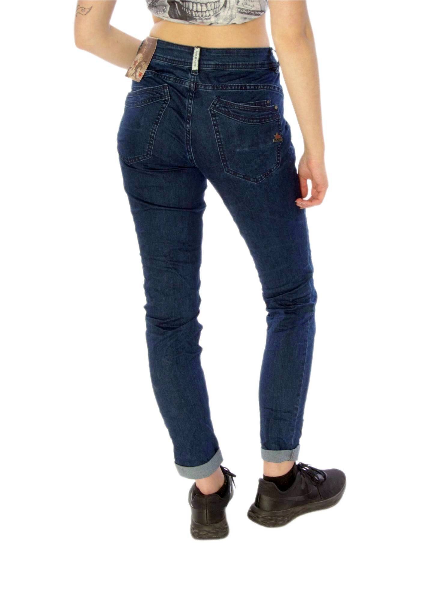 Buena Vista stone Buena Slim-fit-Jeans dark Malibu Jeans Vista stretch