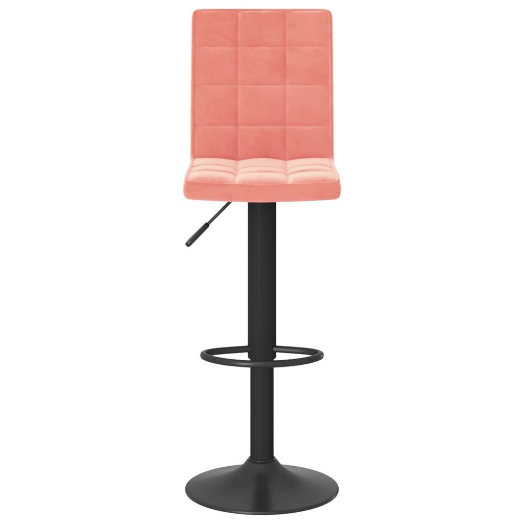 vidaXL Barhocker Barhocker Rosa Samt (1 günstig online kaufen
