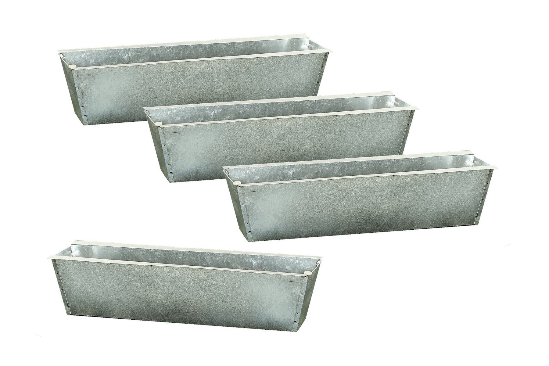 Spetebo Blumenkasten Metall Pflanzkasten verzinkt für günstig online kaufen