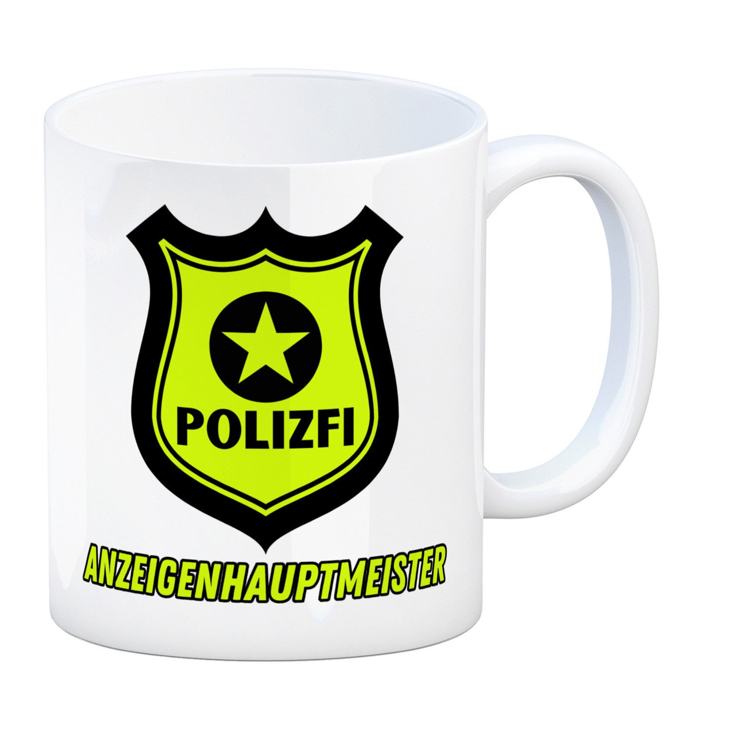Tasse POLIZFI Anzeigenhauptmeister Kaffeebecher