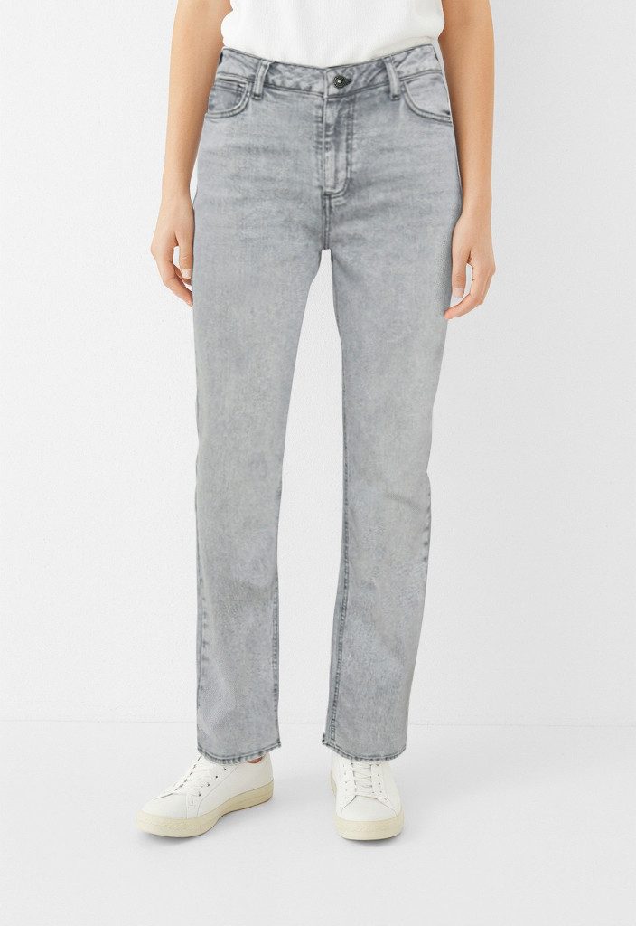 pieces Straight-Jeans PCKELLY HW STRAIGHT JEANS LG NOOS BC