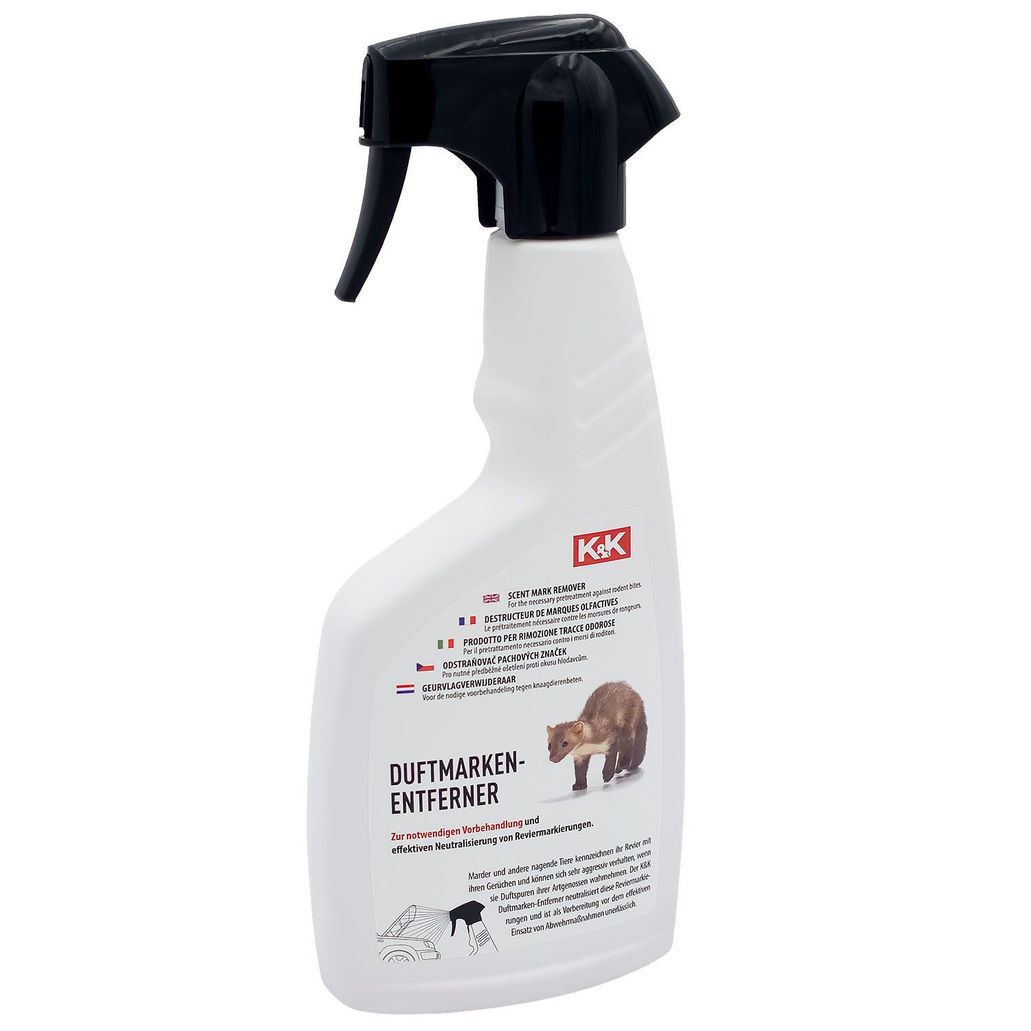 Marderspray Marder Duftmarken-Entferner
