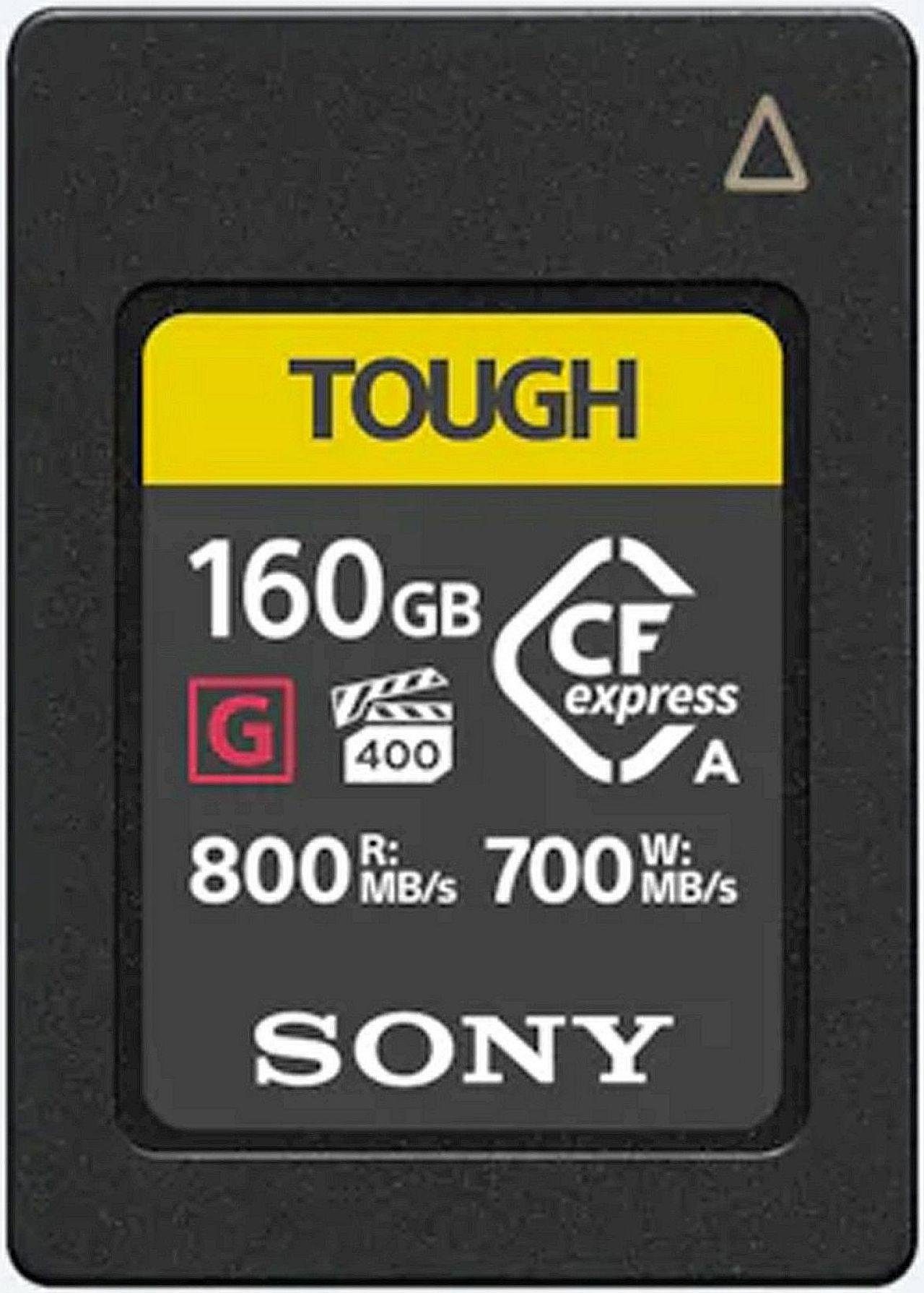 Sony CFexpress Typ A 160GB 800MBs / 700MBs Speicherkarte