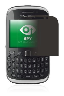 upscreen Blickschutzfolie für RIM BlackBerry Curve 9320, Displayschutzfolie, Blaulichtfilter Privacy Folie Schutzfolie Sichtschutz klar Anti-Spy