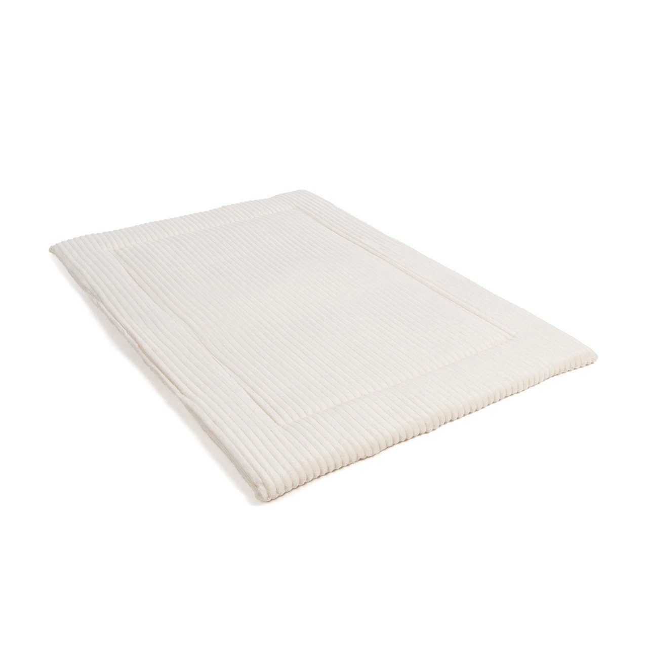 Wallace & Jones Hundematte Hundematte Cardi - beige, S bis XXL für jede Hundegröße, Polyester, Gemütliche Liegematte in Breitcord-Optik, für jede Jahrezeit geeignet