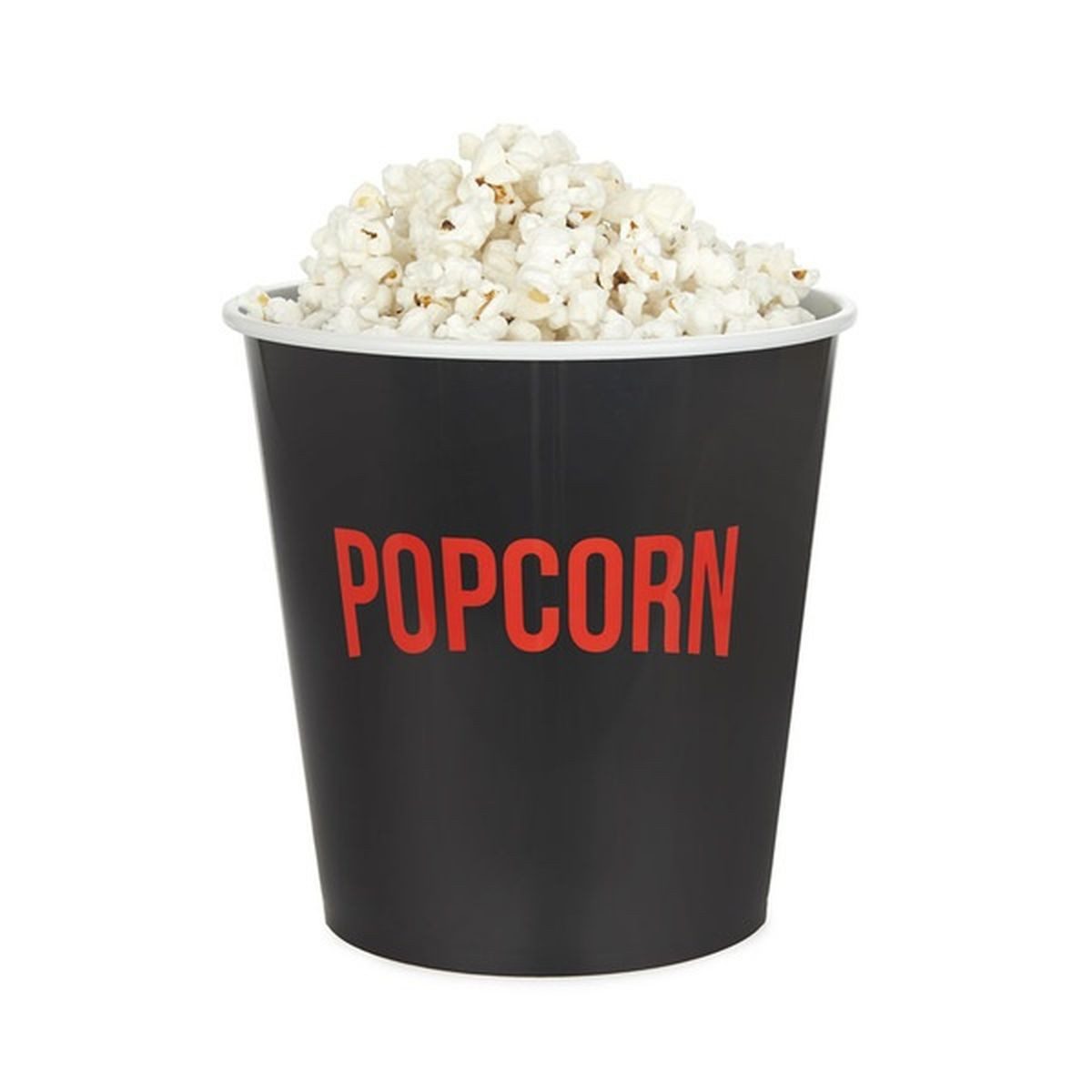 WestCraft Snackschale Popcorn-Schale Retro gelb, Snack-Behälter 2,2 Liter Fassungsvermögen, PP Kunststoff, (1-tlg), für Streming-, Filme- und Fernsehabende