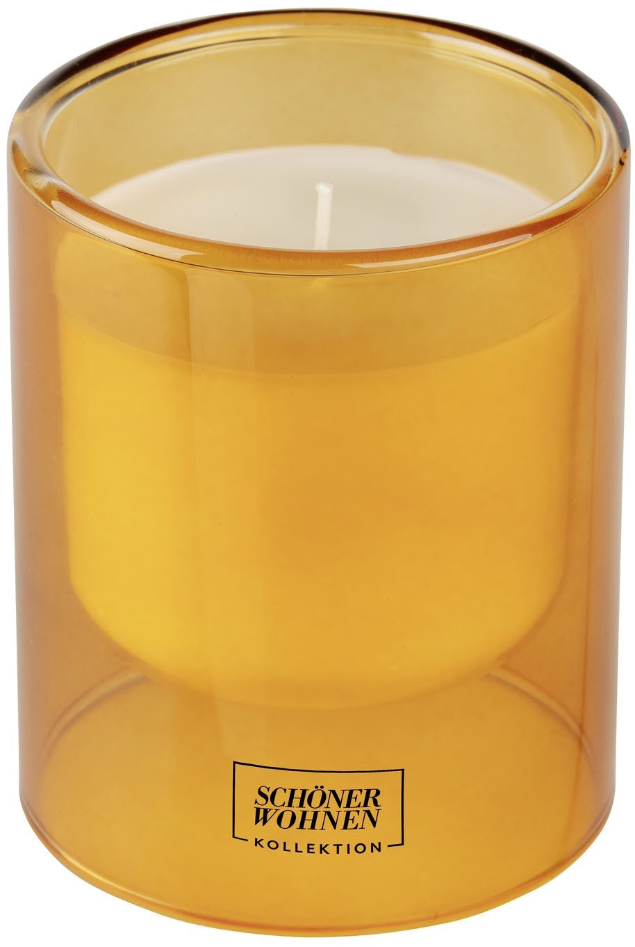 SCHÖNER WOHNEN-Kollektion Duftkerze »Vanilla L« (1-tlg), im Glas, lieblicher & verwöhnender Duft, Brenndauer 45 - 55 Stunden