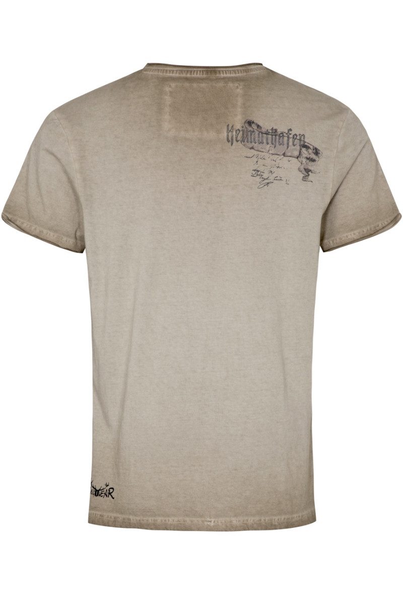 Hangowear Trachtenshirt Trachtenshirt Herren - DARIUS - beige