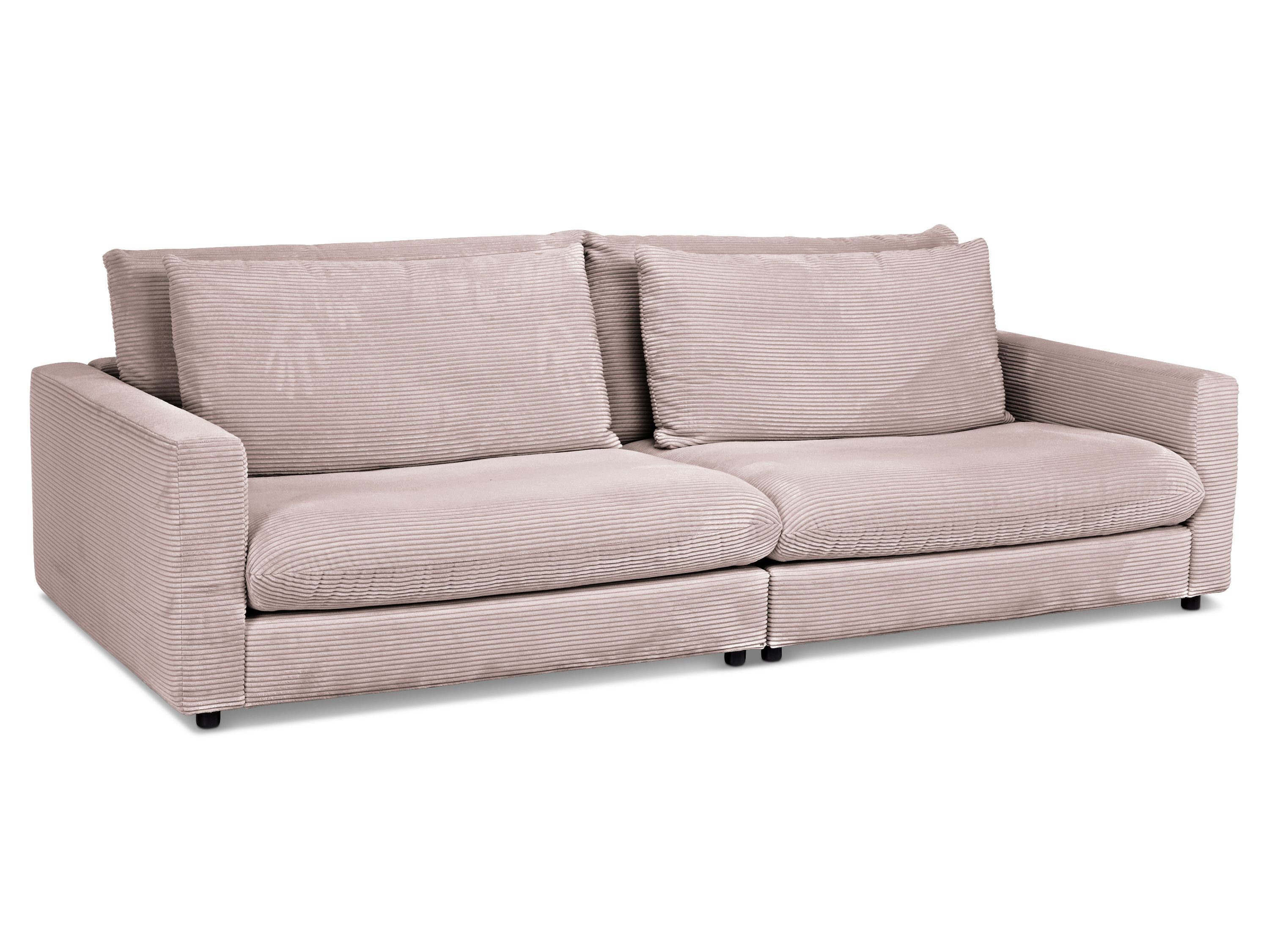 SANSIBAR Living Sofa Sofa, Sofa SANSIBAR DAGEBÜLL (BHT 268x87x127 cm) BHT 268x87x127 cm rosa