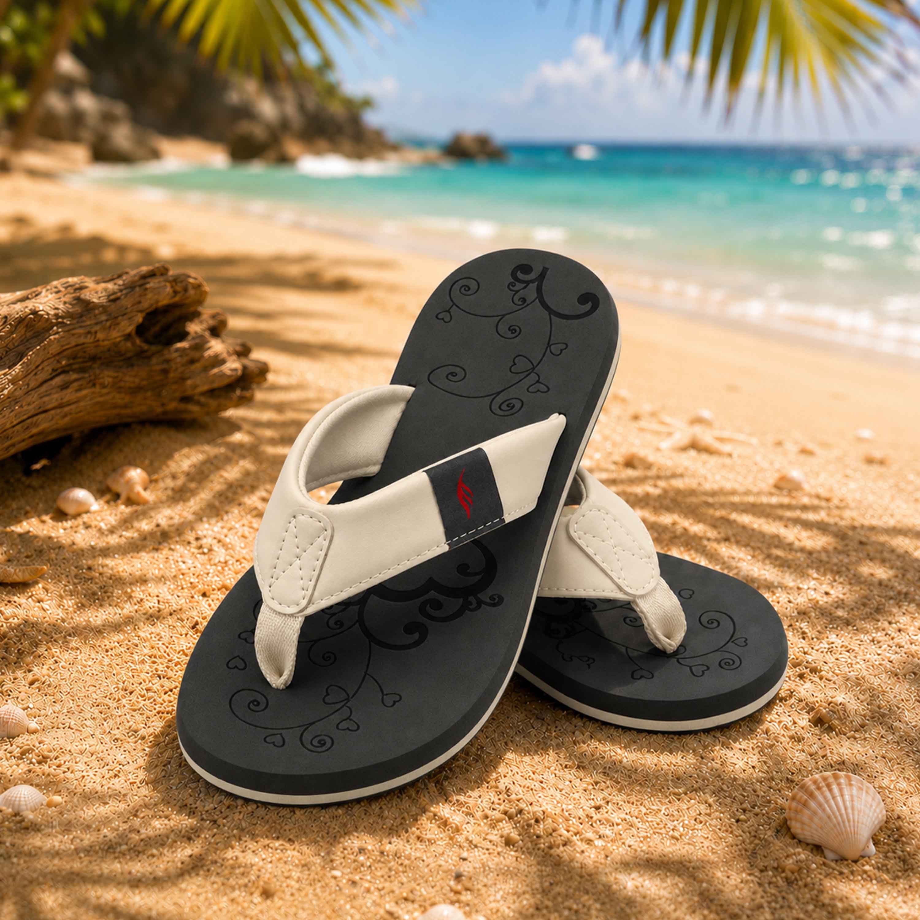 Ultrapower FLIP-ON Zehentrenner Badelatschen Latschen Poolschuhe 36-41 Damen Zehentrenner (Flip Flops Komfort und Stil) – Bild 3 von 5