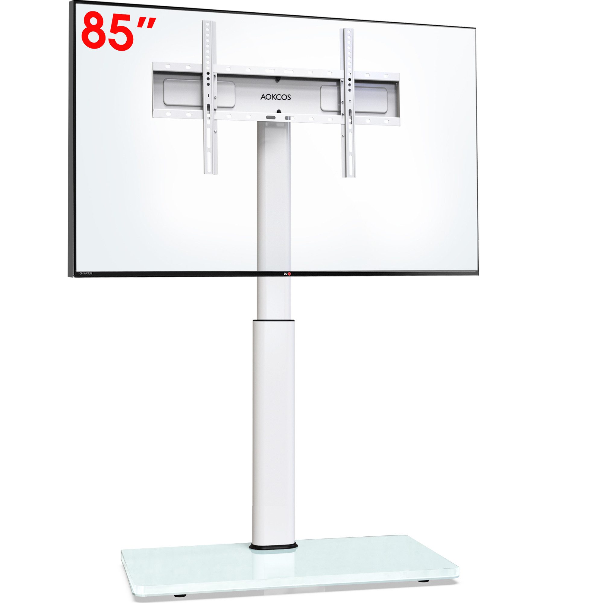 AOKCOS TV-Ständer, (bis 85 Zoll, Höhe 160cm)
