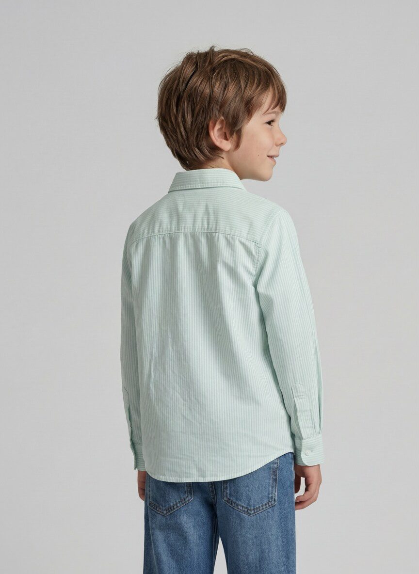 TOM TAILOR Langarmhemd Blusen & Shirts Dobby Hemd mit Streifen