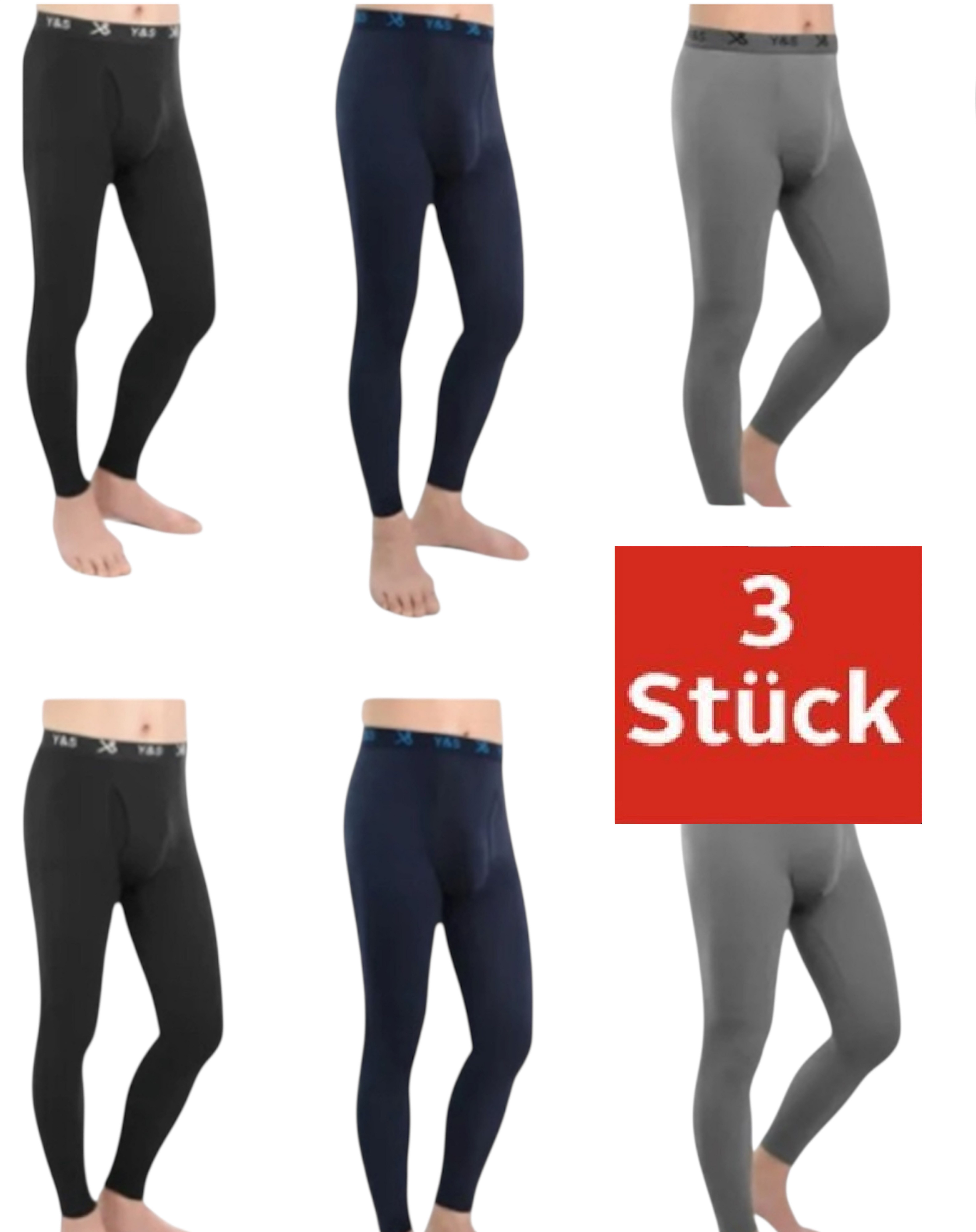 DDOnlineShop Lange Unterhose Thermounterhose Herren YS05-3 günstig online kaufen