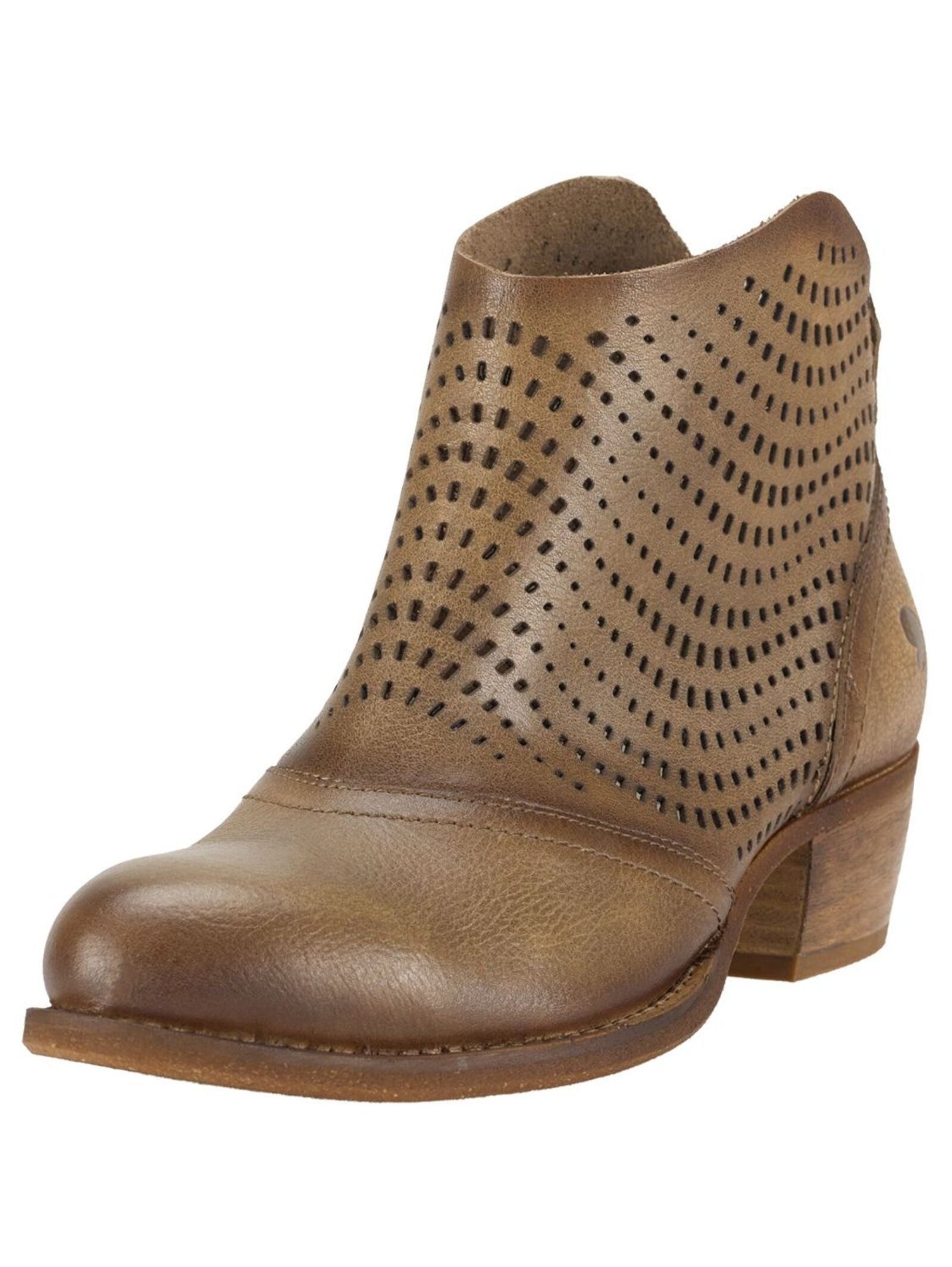 Felmini Wide Fit Stiefelette Veloursleder . Cowboy Stiefelette