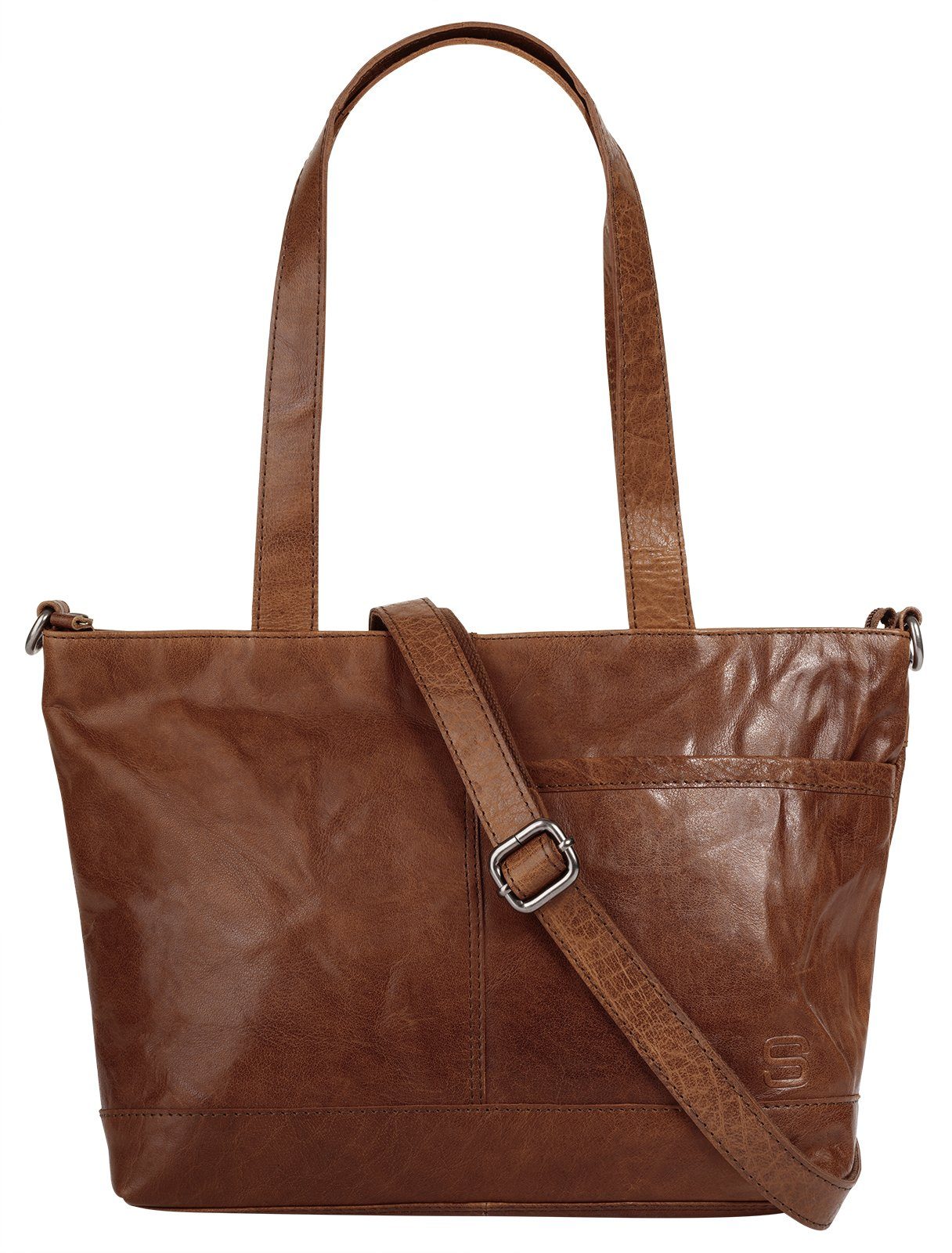 Spikes & Sparrow Shopper, echt Leder