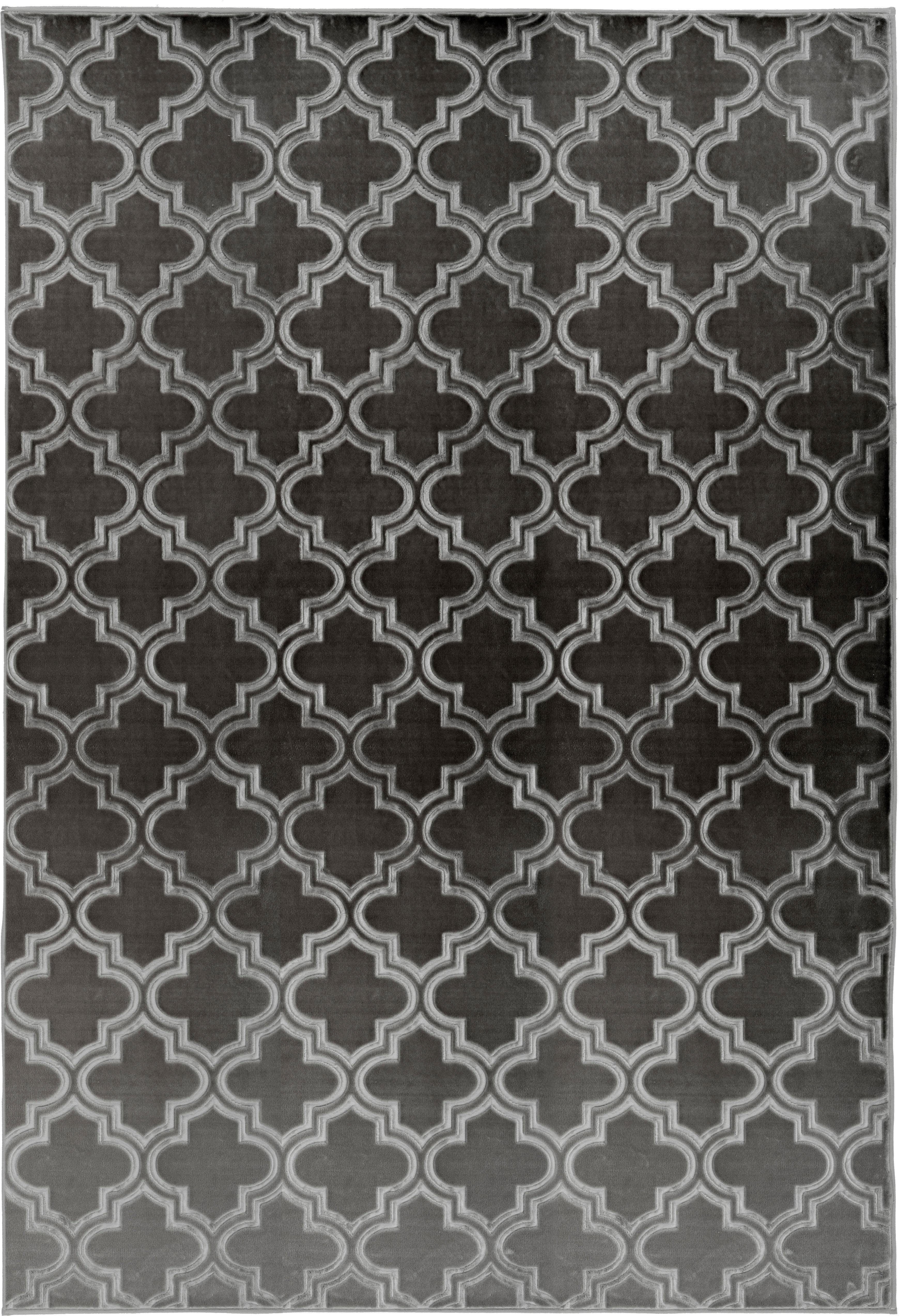 my home Teppich »Triana«, rechteckig, 7 mm Höhe, 3D-Design, geometrisches & günstig online kaufen