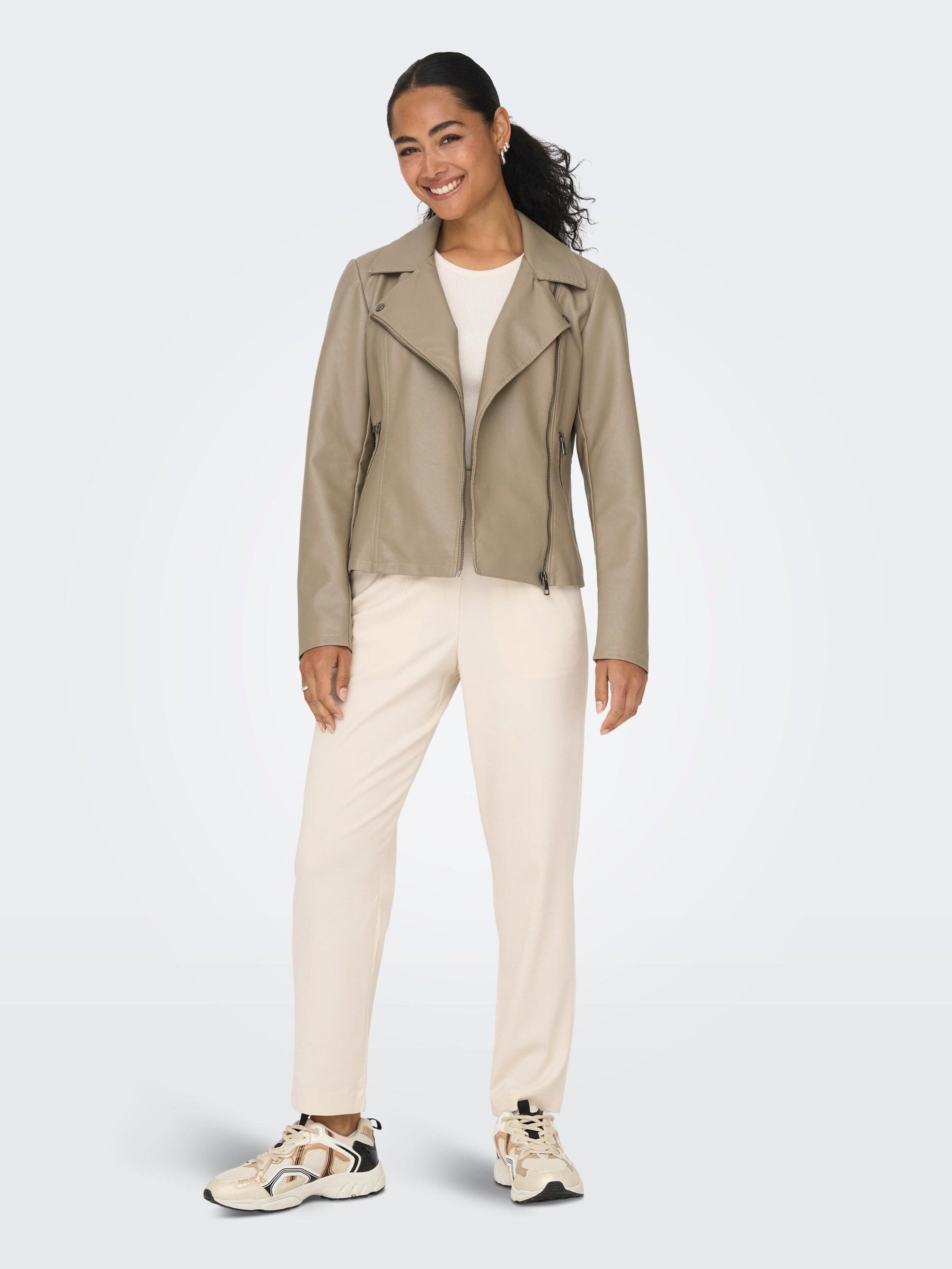 ONLY Lederjacke MELISA (1-St)