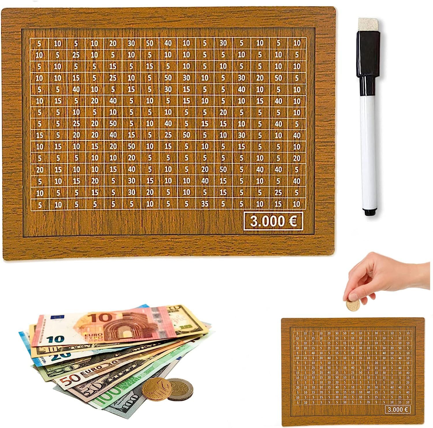 YI Spardose Sparschwein Spardose Sparbüchse Moneybox Sparbox Aus Holz, (1-tlg)