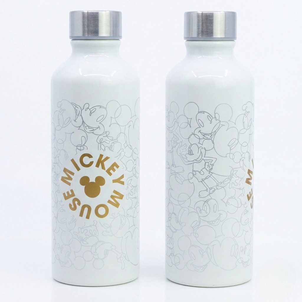 Disney Trinkflasche Disney Mickey Maus Aluminium Sport Wasserflasche Flasche 740 ml