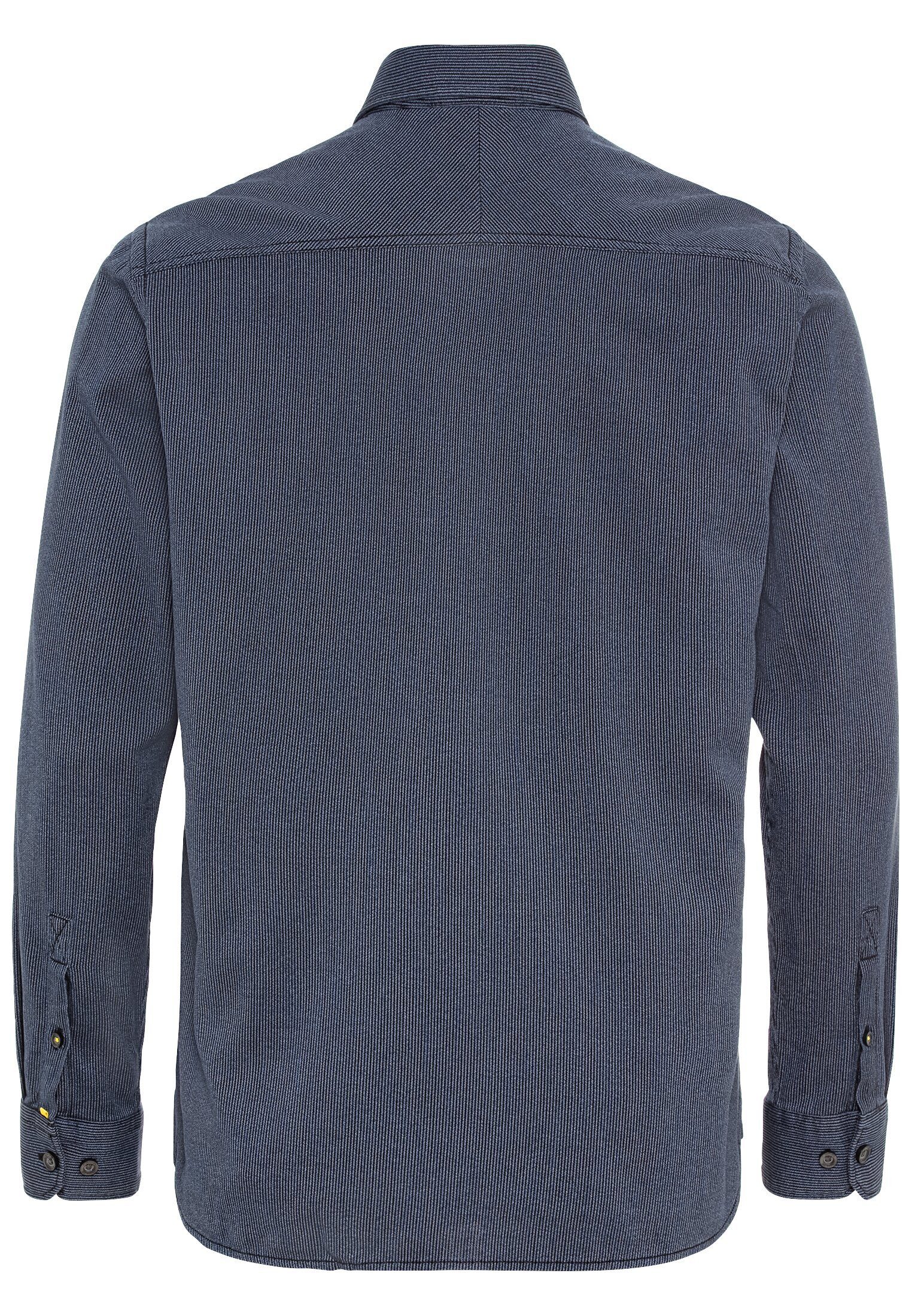camel active Langarmhemd Langarmhemd Indigo günstig online kaufen
