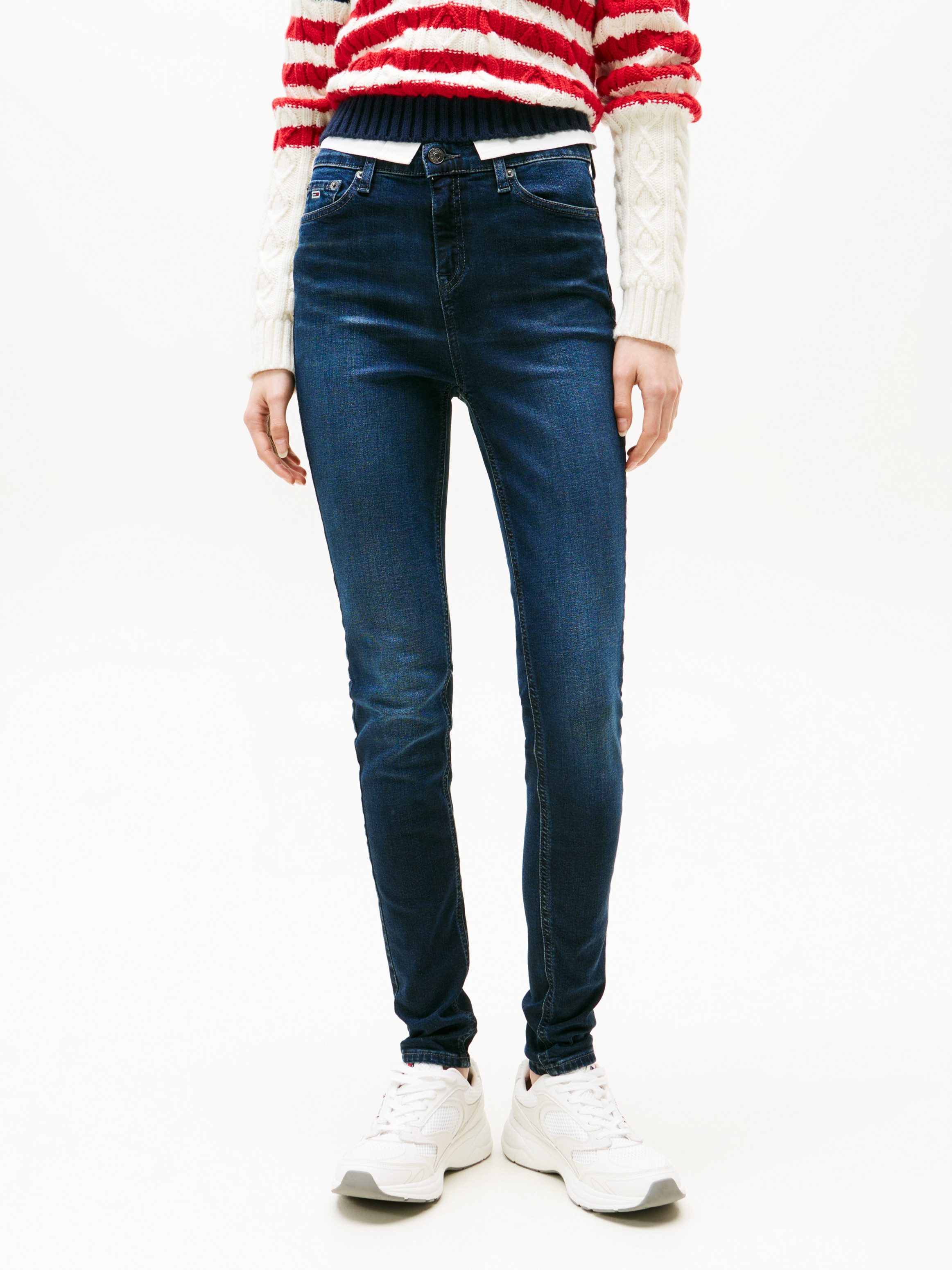 Tommy Jeans Skinny-fit-Jeans "Nora Mid Rise Skinny Fit", Im 5-Pocket Style günstig online kaufen