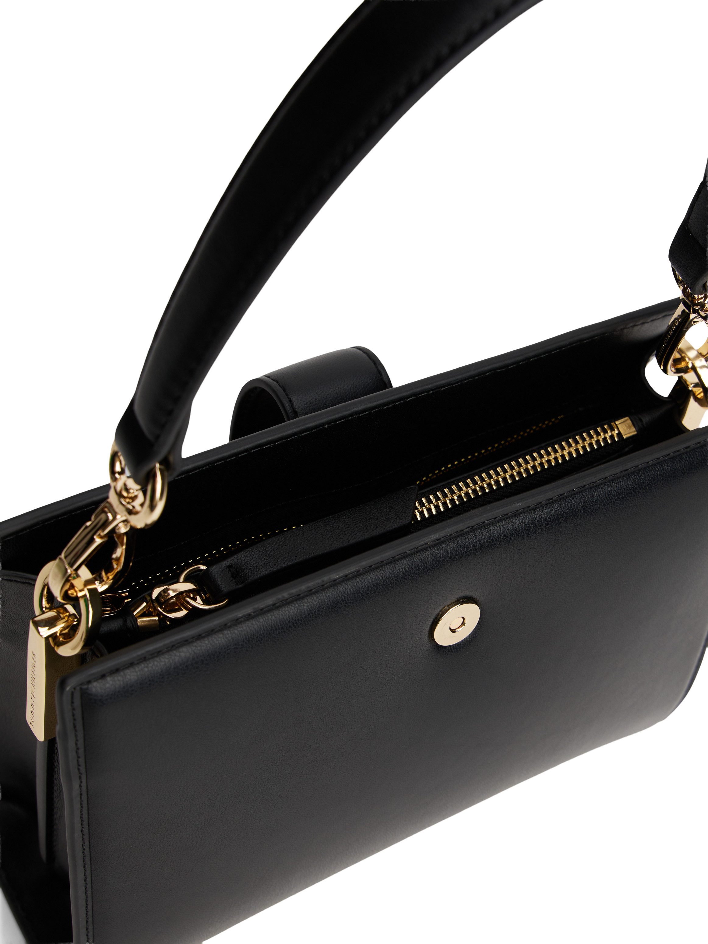 Tommy Hilfiger Satchel TH HERITAGE MINI SATCHEL, Damen Umhängetasche, Tragetasche, Schultertasche mit Logo