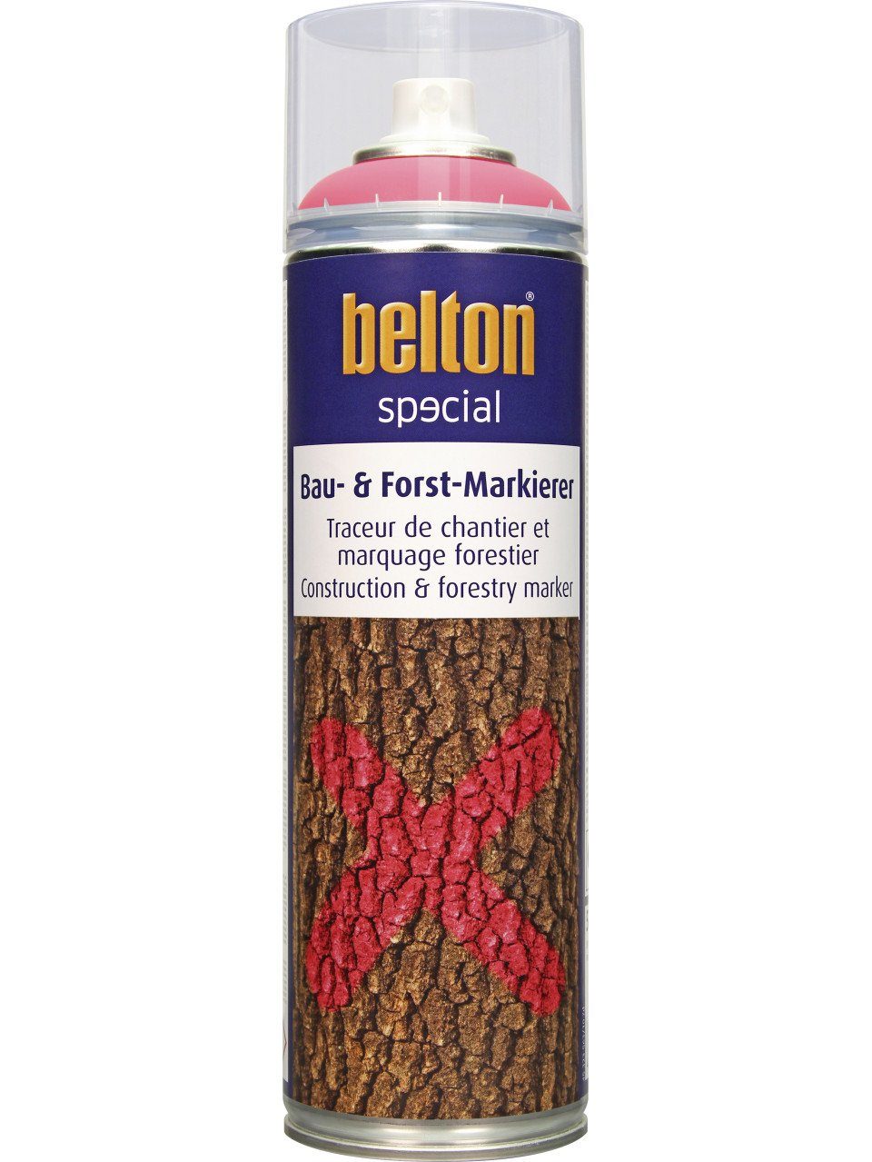 belton Sprühlack Belton special Bau- neonrot 500 ml Forst-Markierer