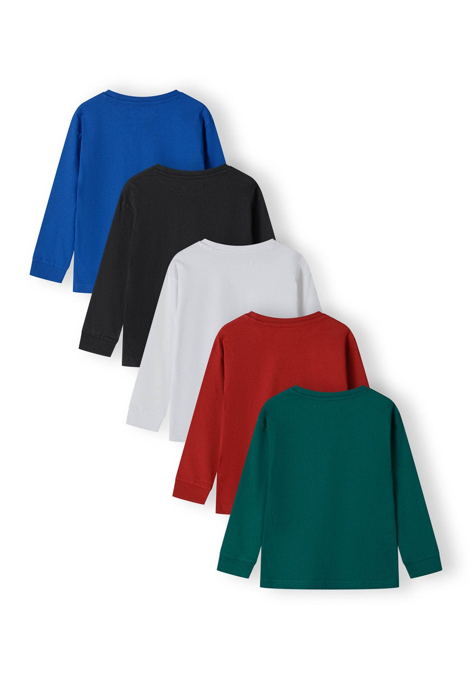 MINOTI Langarmshirt 5 Shirts mit Printmotiven und langen Ärmeln (9m-8y) günstig online kaufen