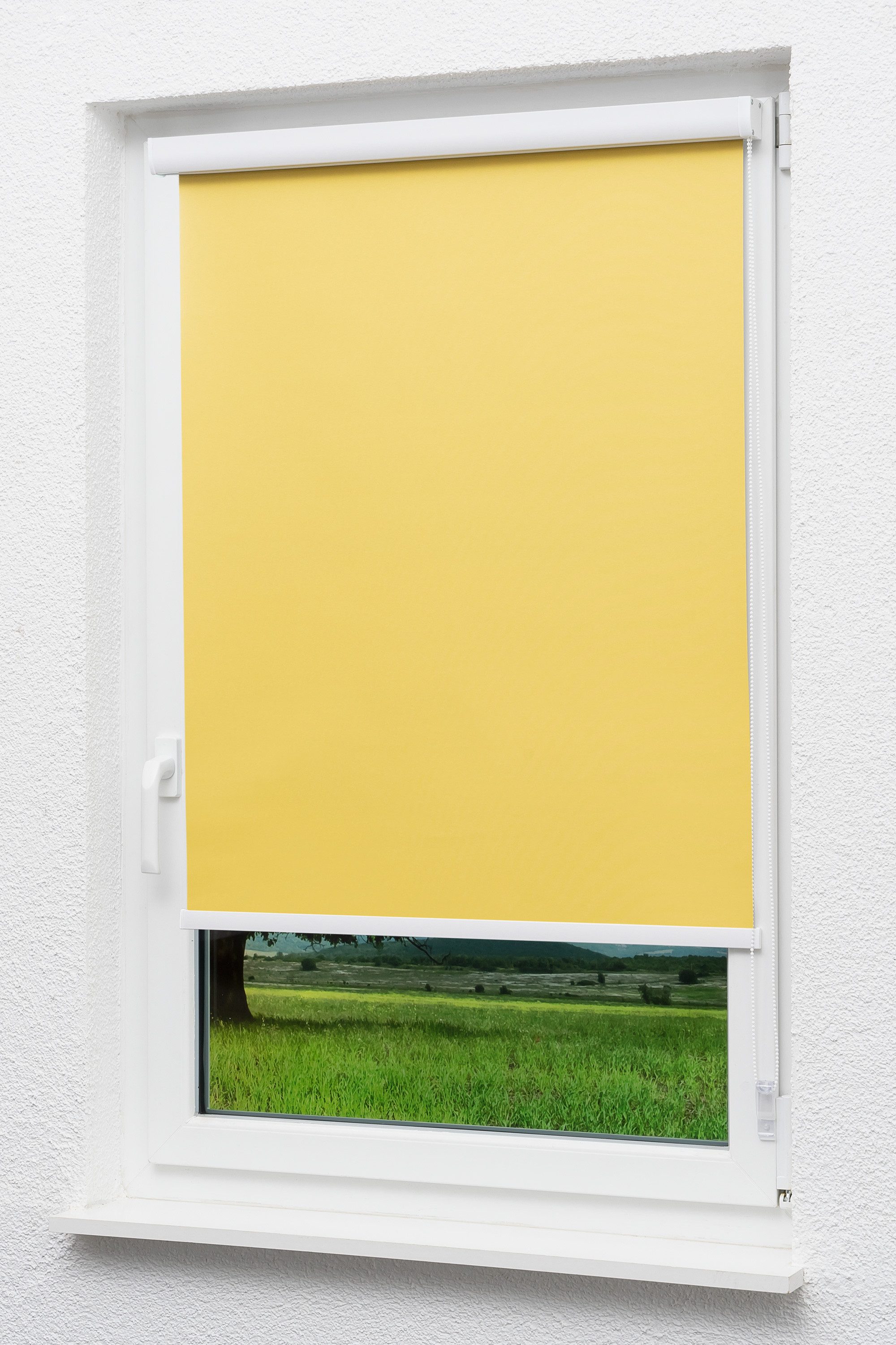 Verdunklungsrollo Lysel Outlet Kassettenrollo VD Gelb, LYSEL®, abdunkelnd, HxB 175x40cm