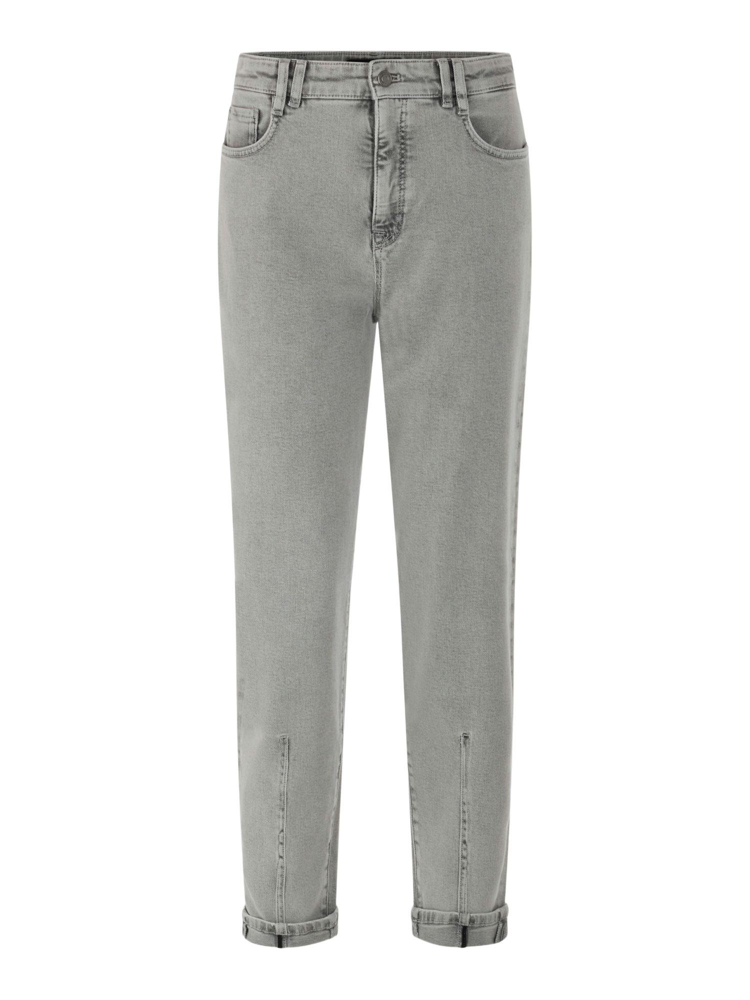 Marc Cain 5-Pocket-Jeans grau,Casual,Baumwolle,Unifarben,Regular Fit,Hoch