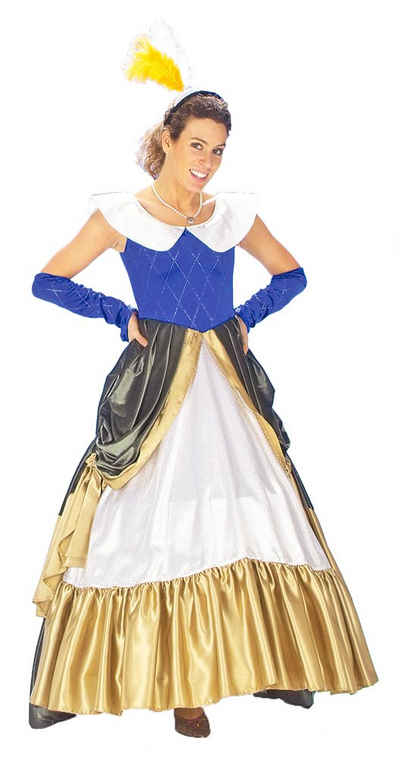 andrea-moden Kostüm Gräfin Barock Kostüm für Damen - Historische Verkleidung Mittelalter Theater Karneval