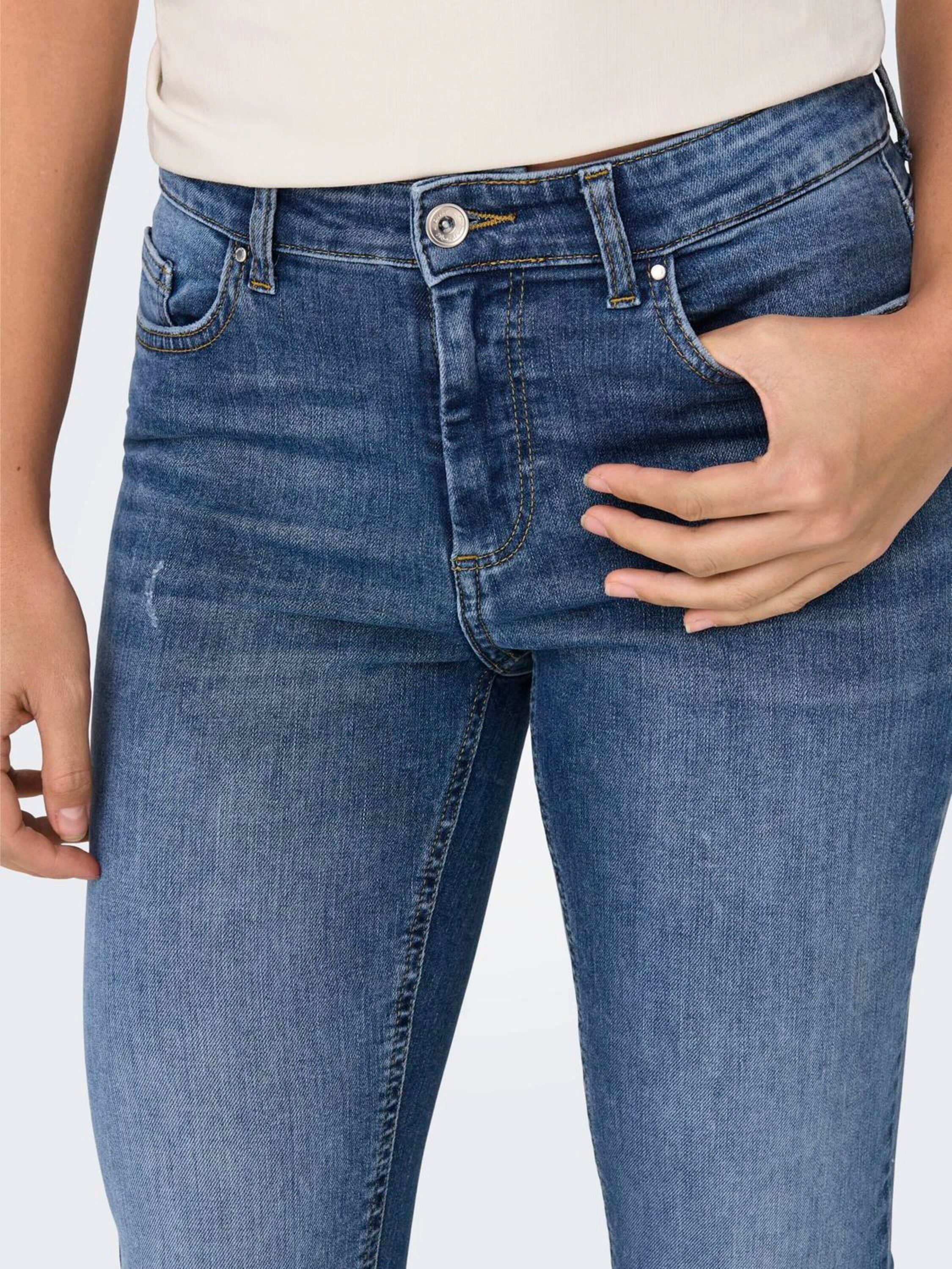 ONLY Schlagjeans ONLBlush (1-tlg) Plain/ohne Details günstig online kaufen