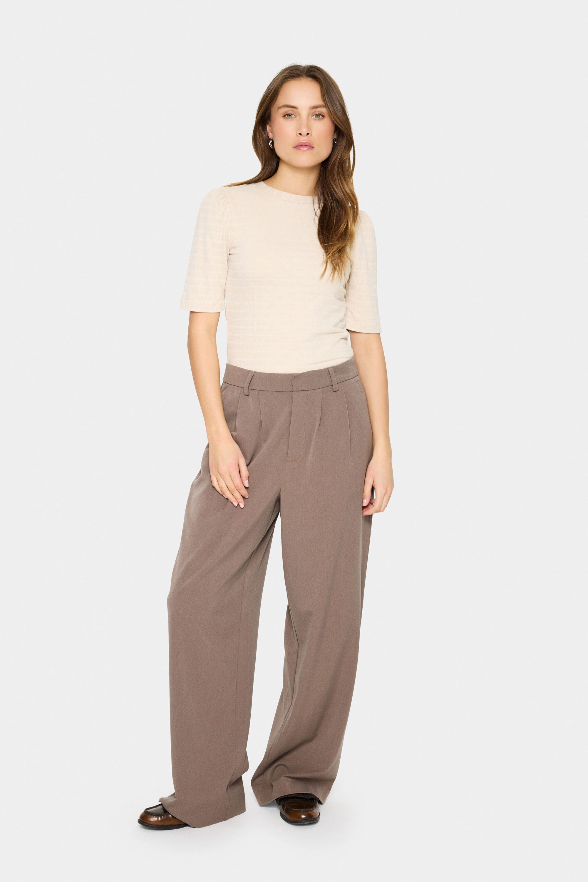 Saint Tropez Kurzarmbluse Kurzarm-Bluse LucianaSZ