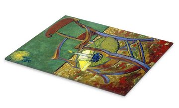 Posterlounge Acrylglasbild Vincent van Gogh, Gauguins Stuhl, Wohnzimmer Malerei