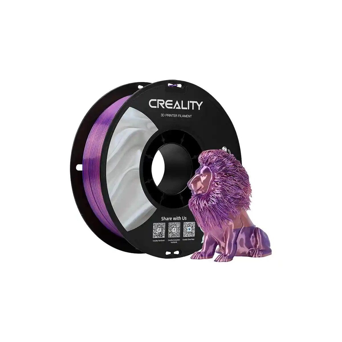 Creality Filament Creality CR Silk PLA Filament Rosa Violett 1,75