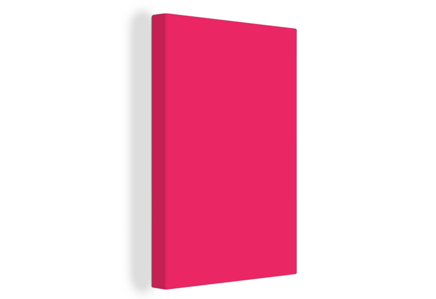 OneMillionCanvasses® Leinwandbild Karmin - Farben - Palette - Rosa, Fotodruck (1 St), Leinwand Canvas Wandbild, Wanddekoration 20x30 cm