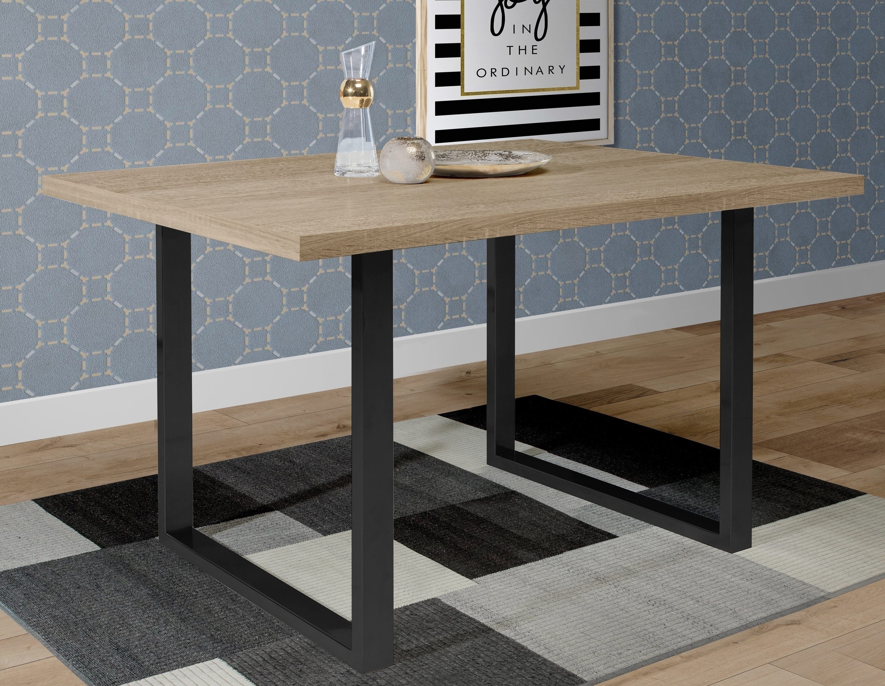 FORTE Esstischplatte in Sonoma Eiche - 160x3,8x90cm (BxHxT)
