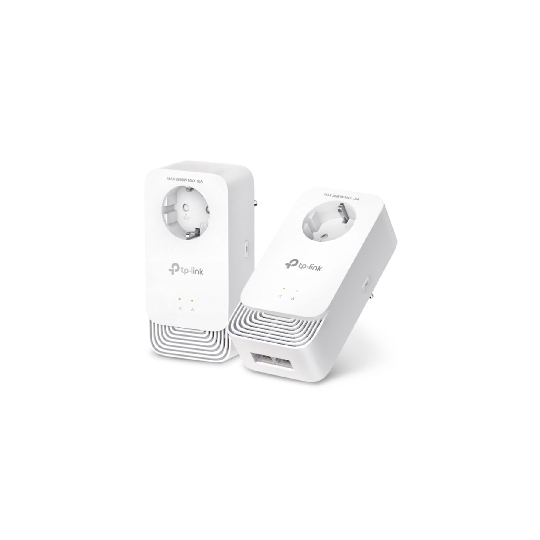tp-link G.hn2400 Passthrough Powerline Kit Netzwerk-Adapter RJ-45 (Ethernet) zu RJ-45 (Ethernet)