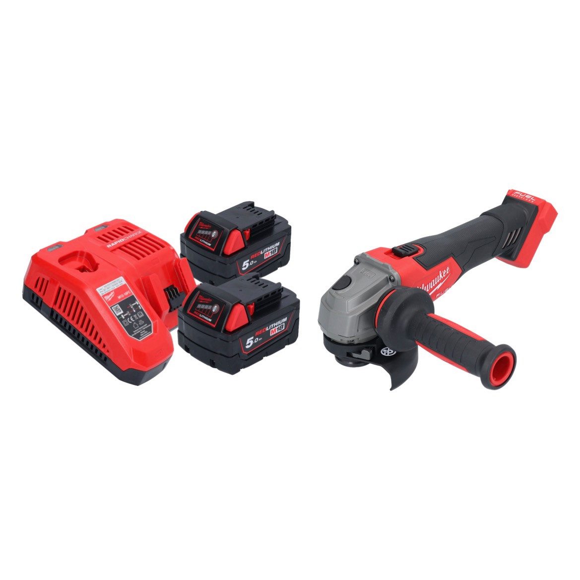 Milwaukee Winkelschleifer M18 FSAG115X-502 Akku Winkelschleifer günstig online kaufen