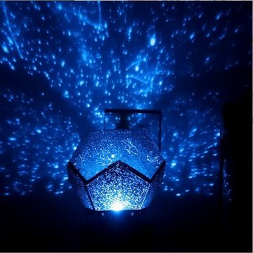 GelldG Projektionslampe Sternenhimmel-Projektionslampe, Nachtlicht