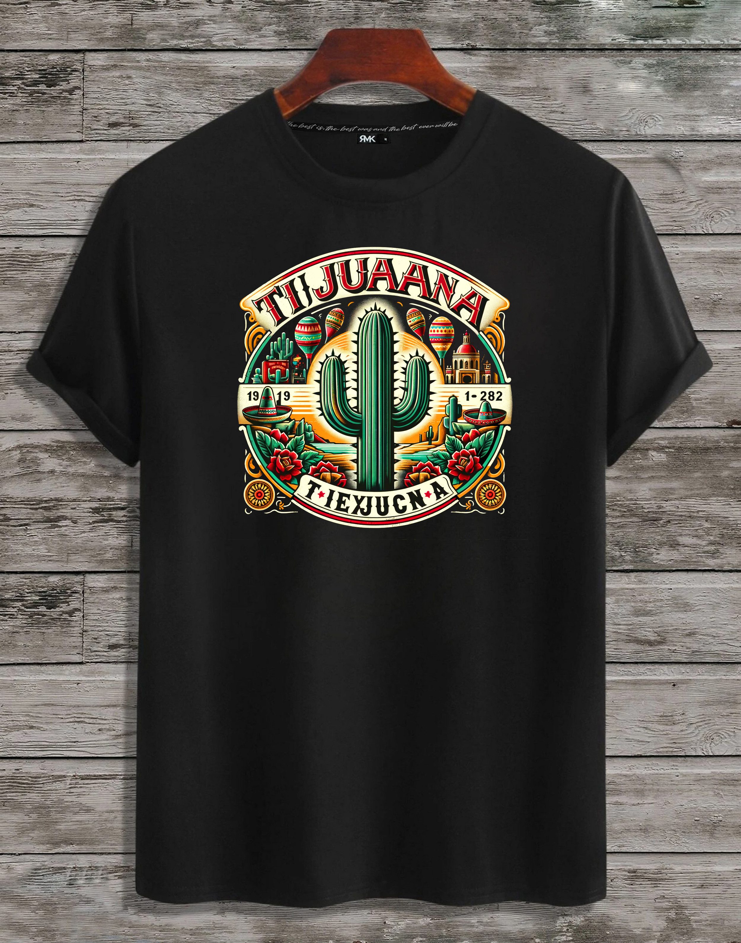 RMK T-Shirt Herren Shirt Basic Rundhals günstig online kaufen