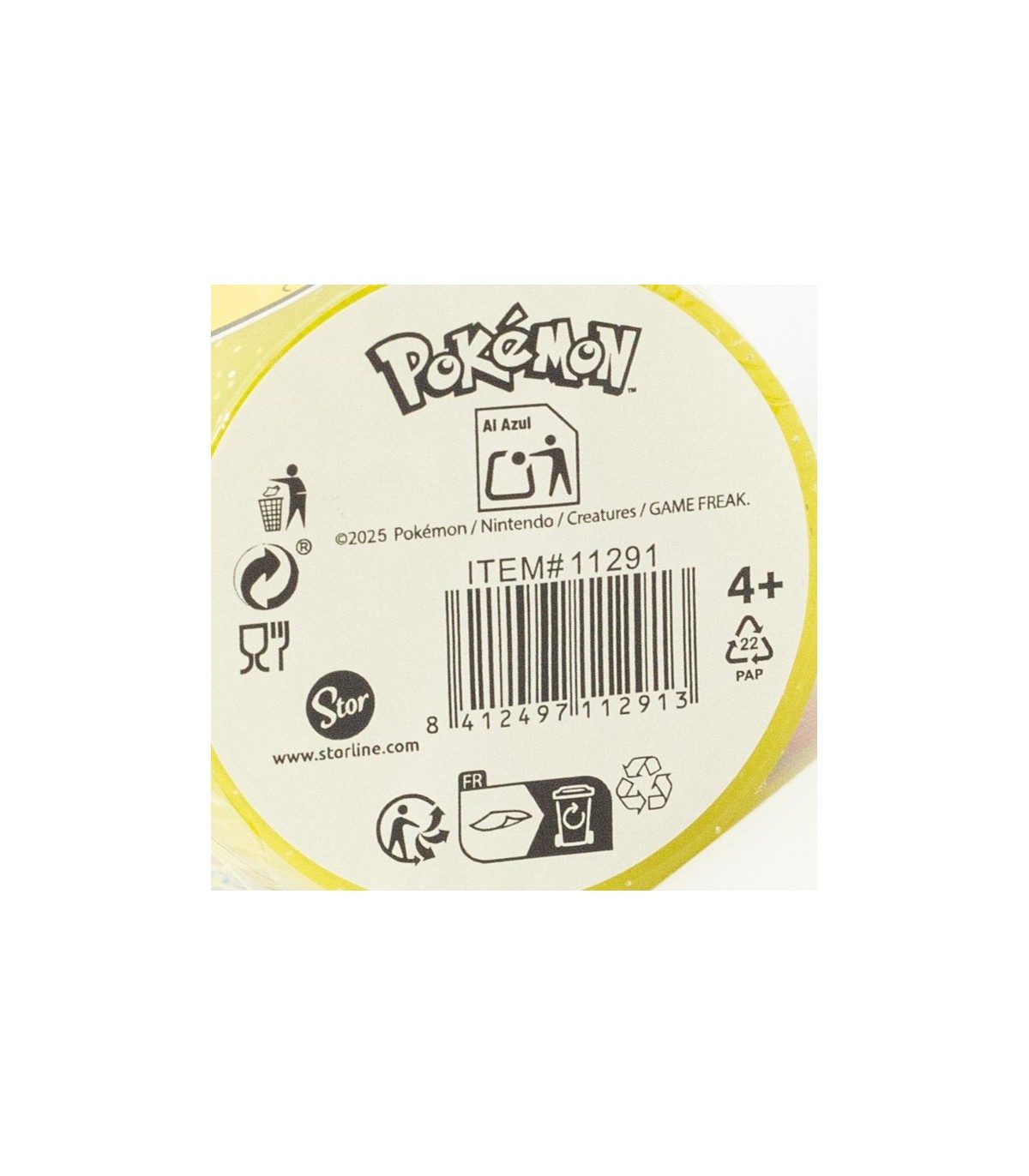 POKEMON JUEGO DE CARTAS Becher Kinder Becher Set 4 teilig 285 ml Becher mit Trinkhalm, 4-tlg.