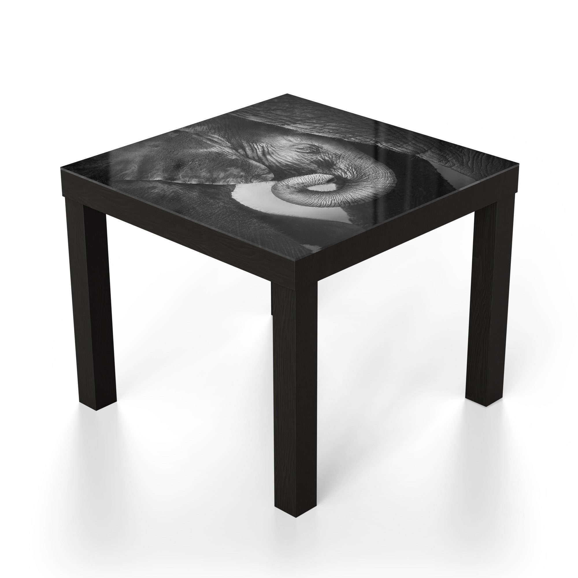 DEQORI Couchtisch 'Weiser Blick', Glas Beistelltisch Glastisch modern