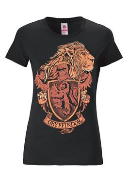LOGOSHIRT T-Shirt Gryffindor mit hochwertigem Siebdruck