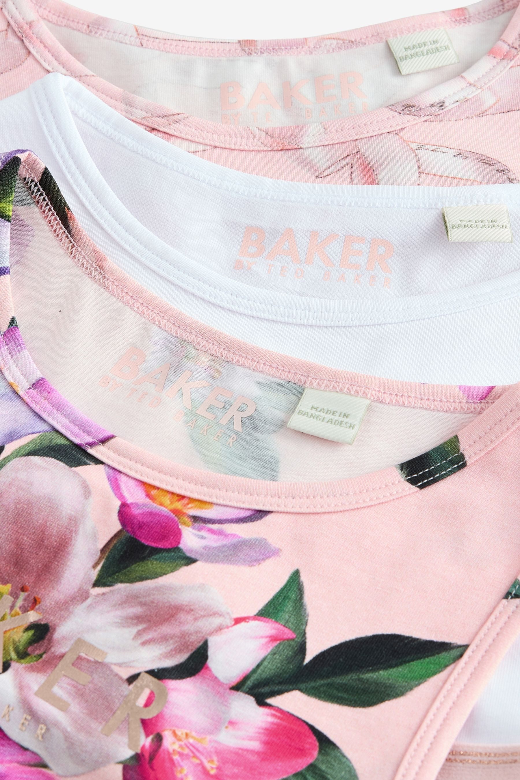Baker by Ted Baker Crop-Top Baker by Ted Baker Kurztops, 3er-Pack (3-tlg)