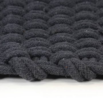 Teppich Rechteckig Anthrazit 200x300 cm Baumwolle, furnicato, Rechteckig