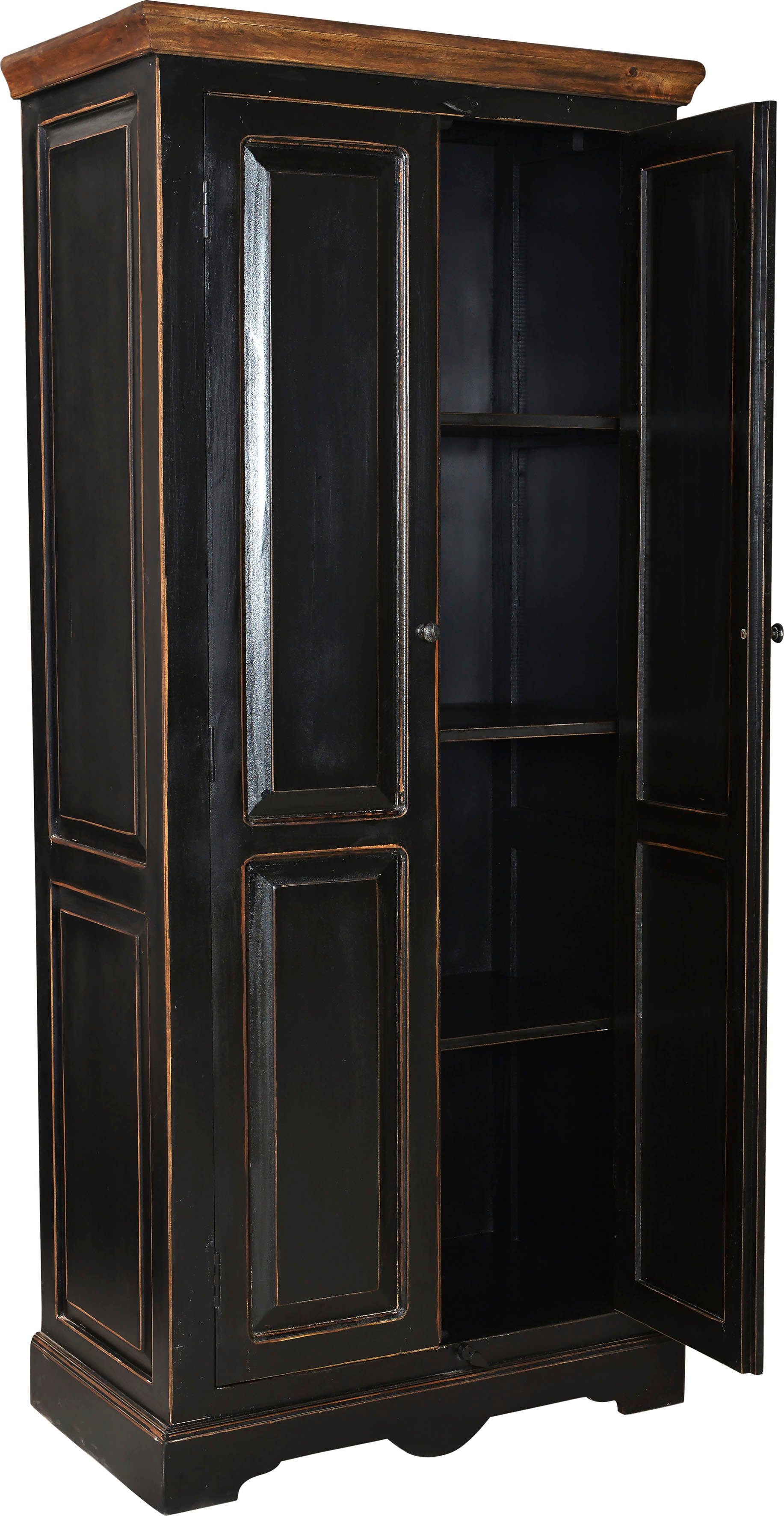 SIT Drehtürenschrank Corsica mit zwei Shabby Chic, Vintage cm, Türen, 180 Höhe
