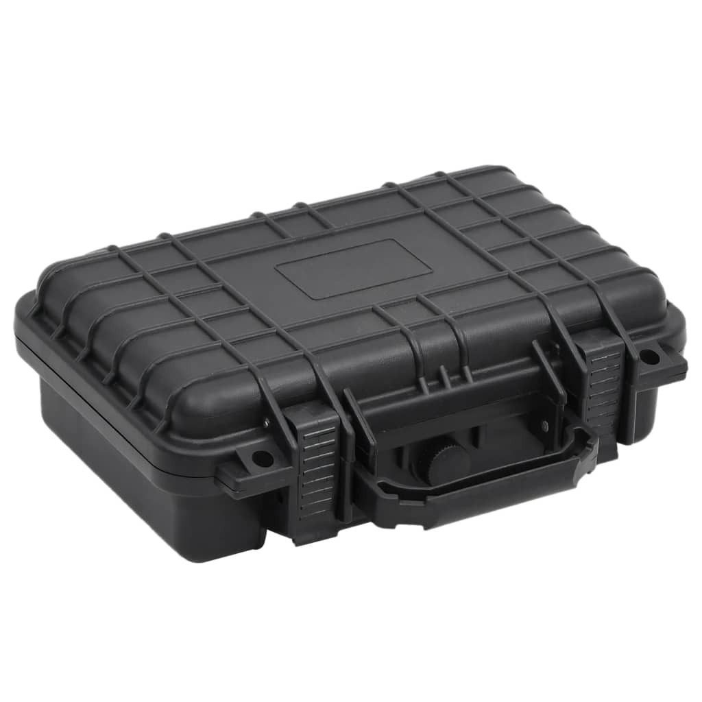 Kameratasche Flugkoffer Tragbar Schwarz 30x22x10 cm PP