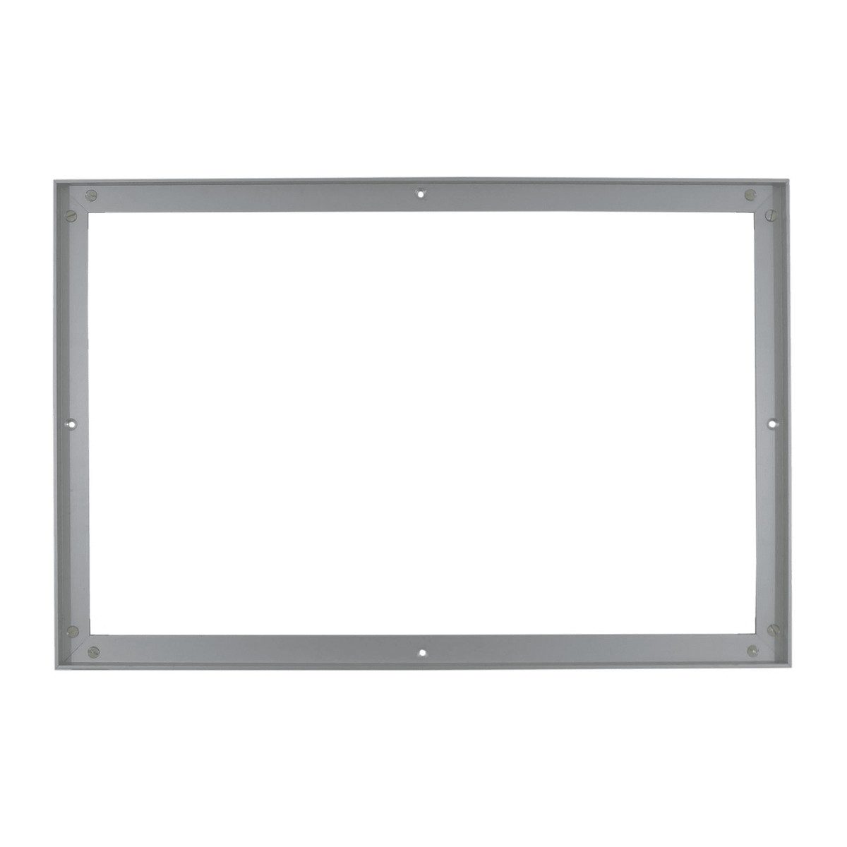 Emco Fußmatte Einbaurahmen für Aluminium Eingangsmatten 500/15, rechteckig, Höhe: 15 mm, Material: Aluminium, Größe: 600 x 400 mm – Bild 2 von 4