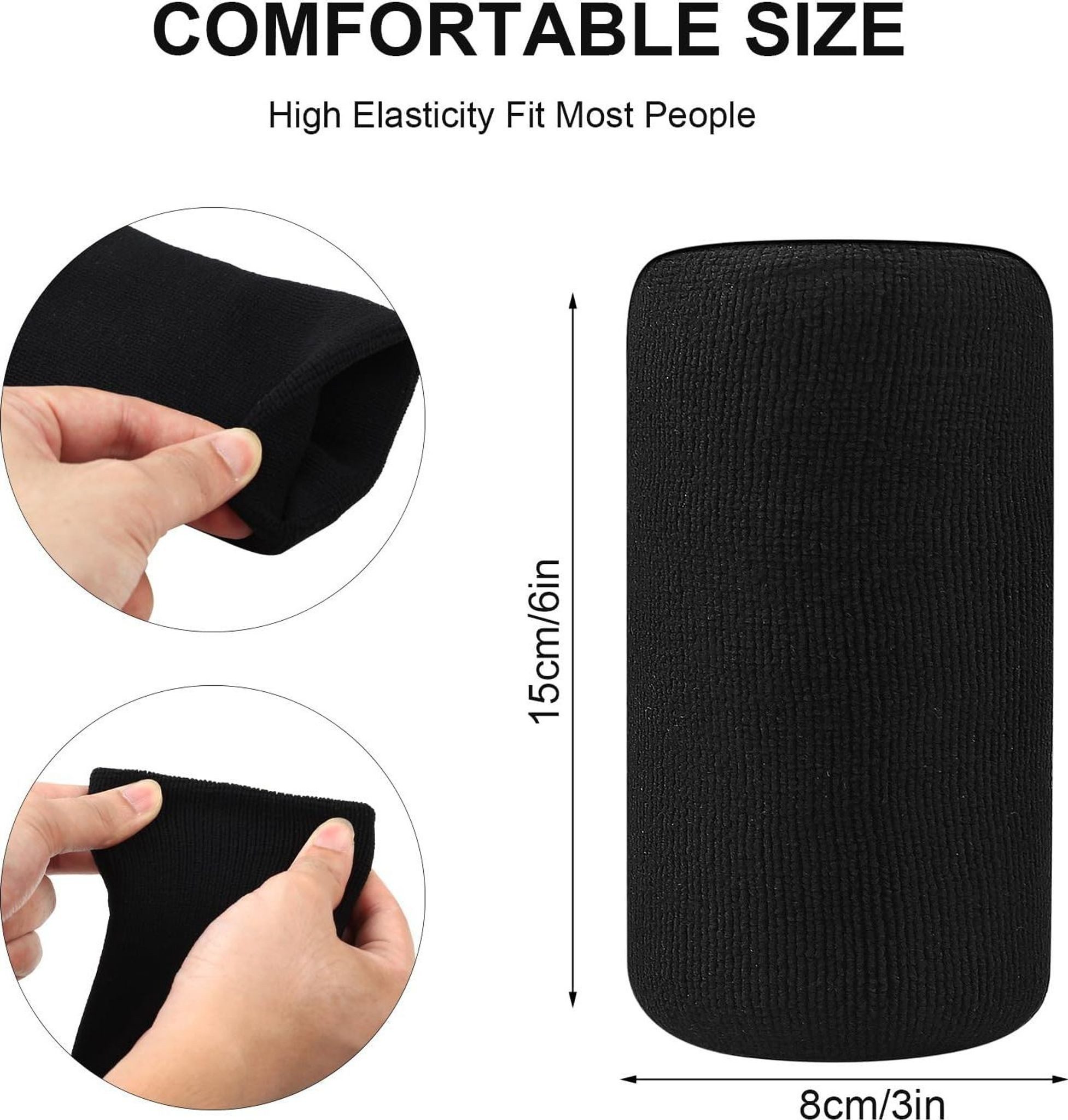 FELIXLEO Fußbandage Hochwertiges Material absorbiert Schweiß effektiv beim Sport (1-tlg)
